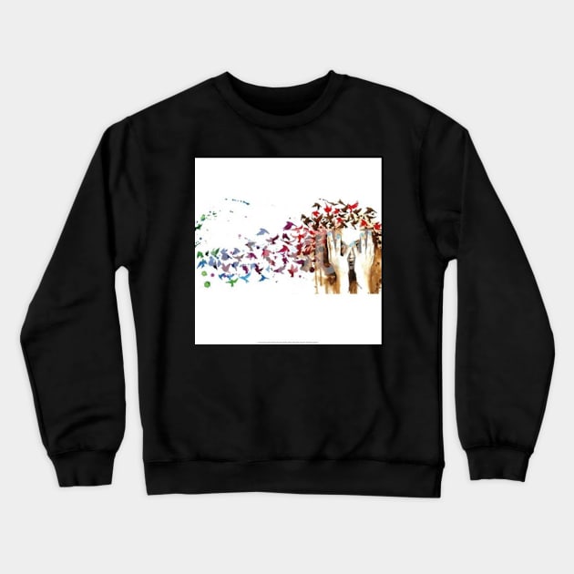 FREE your imagination Crewneck Sweatshirt by glittervixen